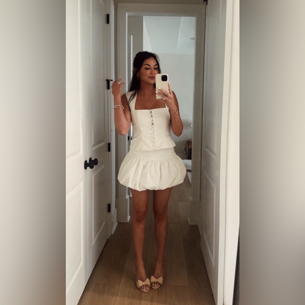 Majorelle Two Piece Top and Skirt